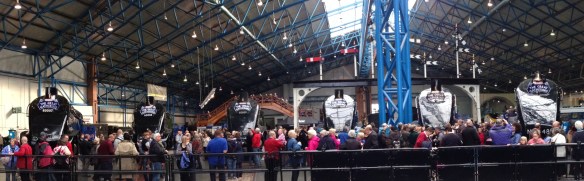 The six surviving A4 pacifics at National Railway Museum, York