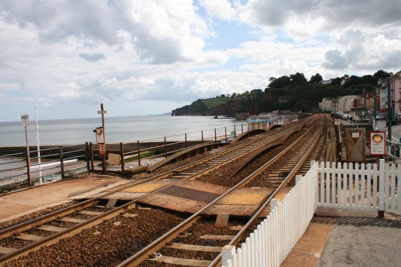 Before the storm: Dawlish station, June 2011