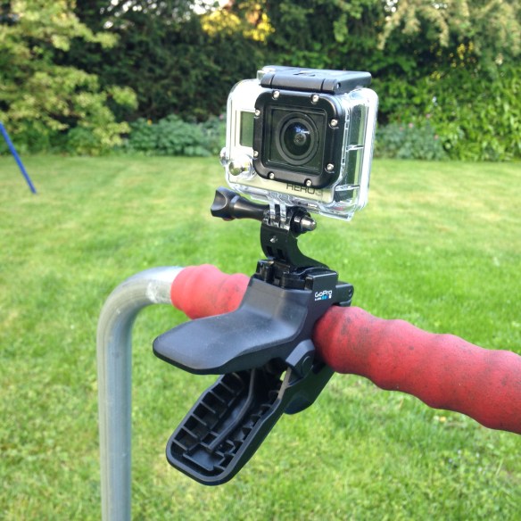 GoPro jaws clamp mount
