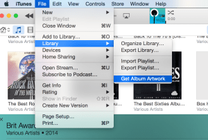 Ask iTunes for album covers...