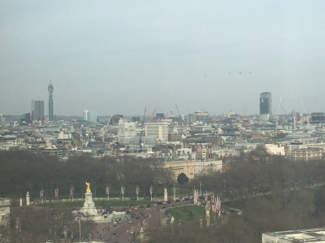 Flypast marking end of Britain's latest Afghan war. 13 March 2015