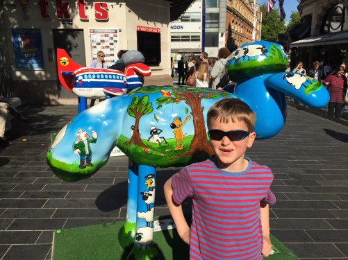 Woolly Jumbo and Mossy Bottom, Leicester Square