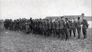 Roll call of the 64 unharmed Royal Scots Quintinshill survivors