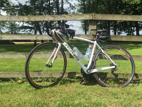 My Roubaix and I take a break, near Mentmore, Bucks