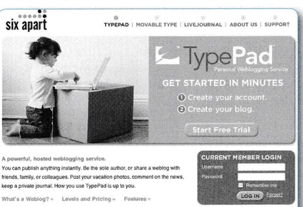 TypePad 2005